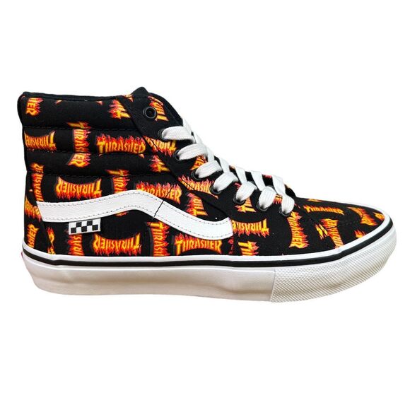 VANS x Thrasher Skate Sk8-Hi Shoe - Size 9 - Picture 1 of 9